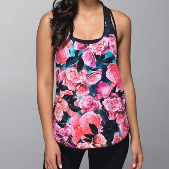 Lululemon Secret Garden Tanktop - Picture 1 of 5